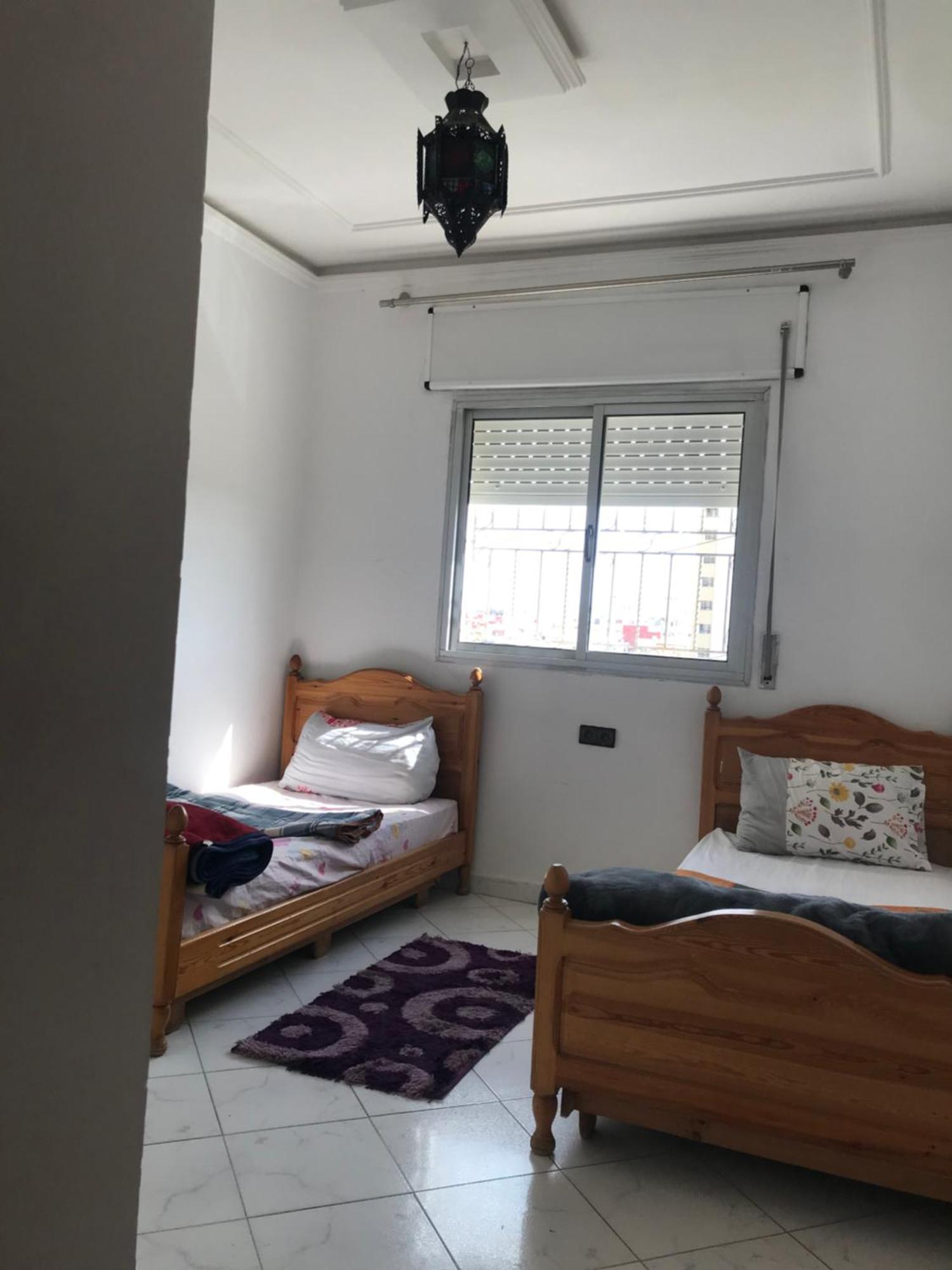 Appartement Familal A Trois Chambres En Face Marjane & Hotel Ahlen Tânger Exterior foto